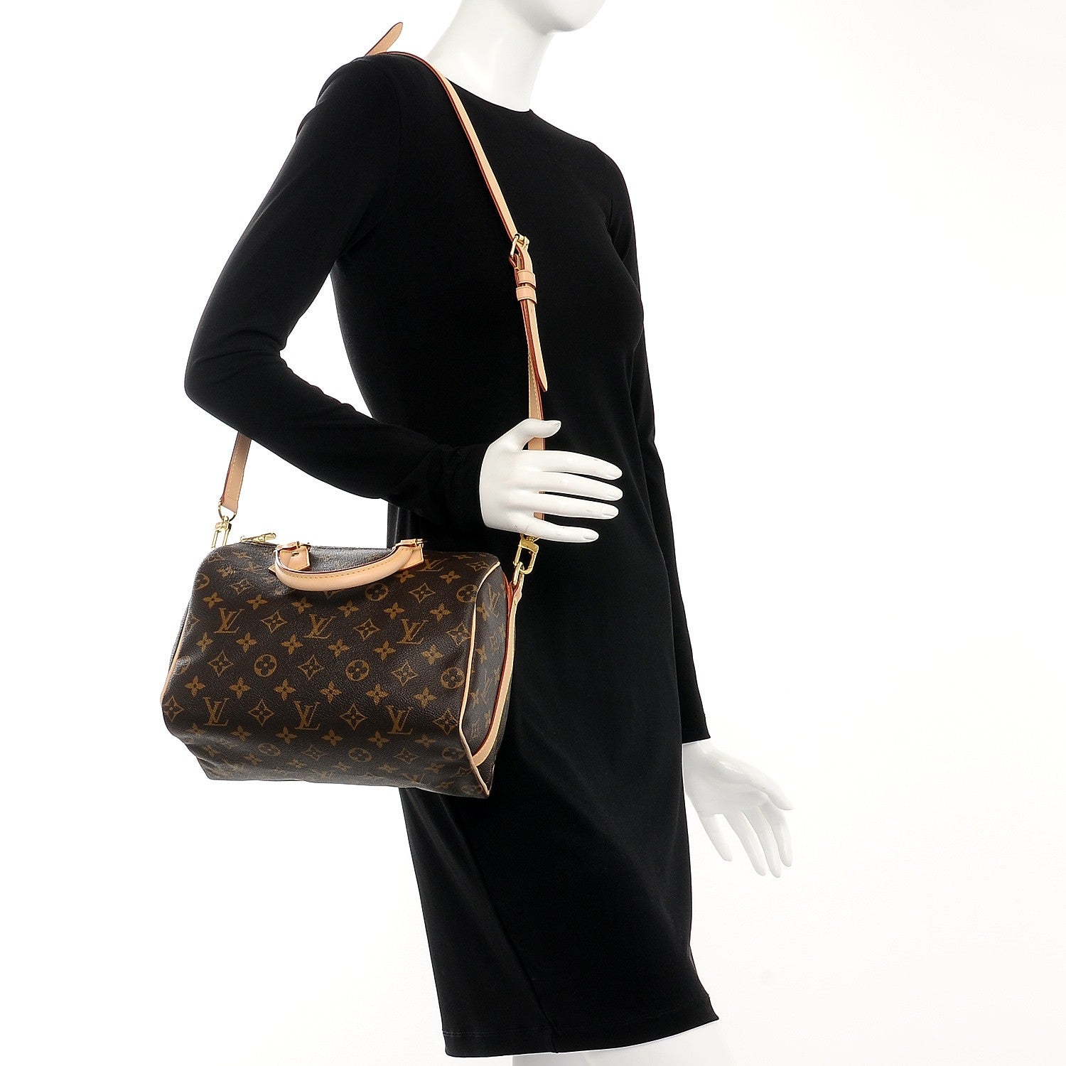 Louis Vuitton Monogram Speedy Bandouliere 25 2 of 9