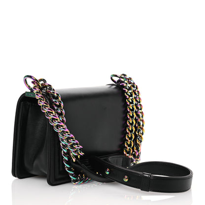 Chanel Lambskin LED Iridescent Metal Small Boy Flap Black Multicolor 3 of 15