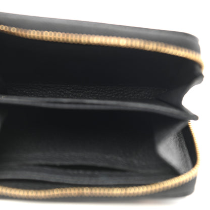 Louis Vuitton Empreinte Monogram Giant Zippy Coin Purse Black Beige 5 of 8