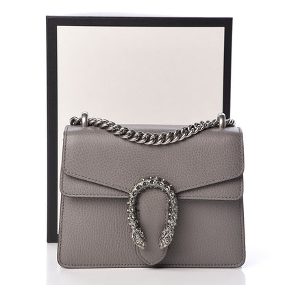 Gucci Calfskin Mini Dionysus Shoulder Bag Dusty Grey 10 of 10