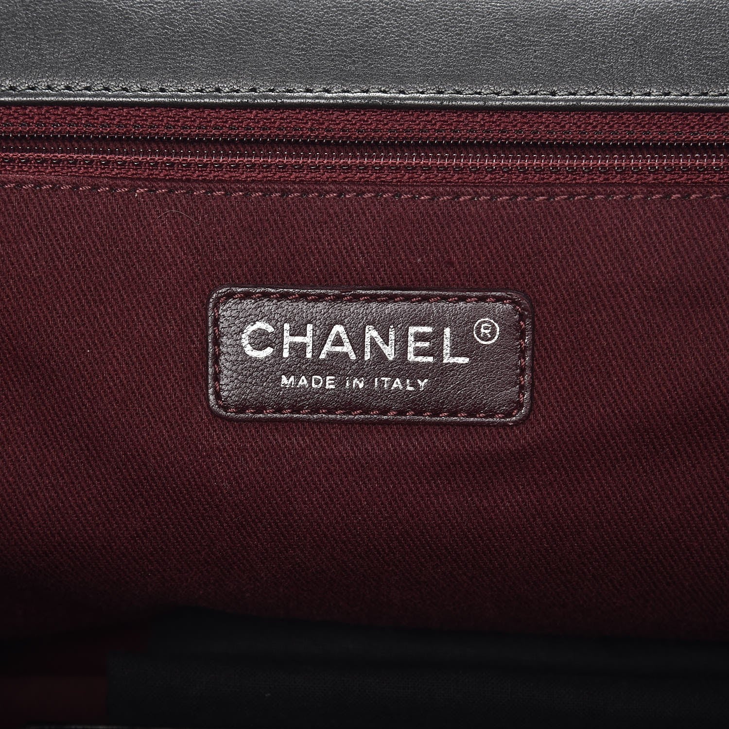 Chanel Metallic Calfskin Quilted Large CC Enchained Accordion Flap Grey 6 of 7