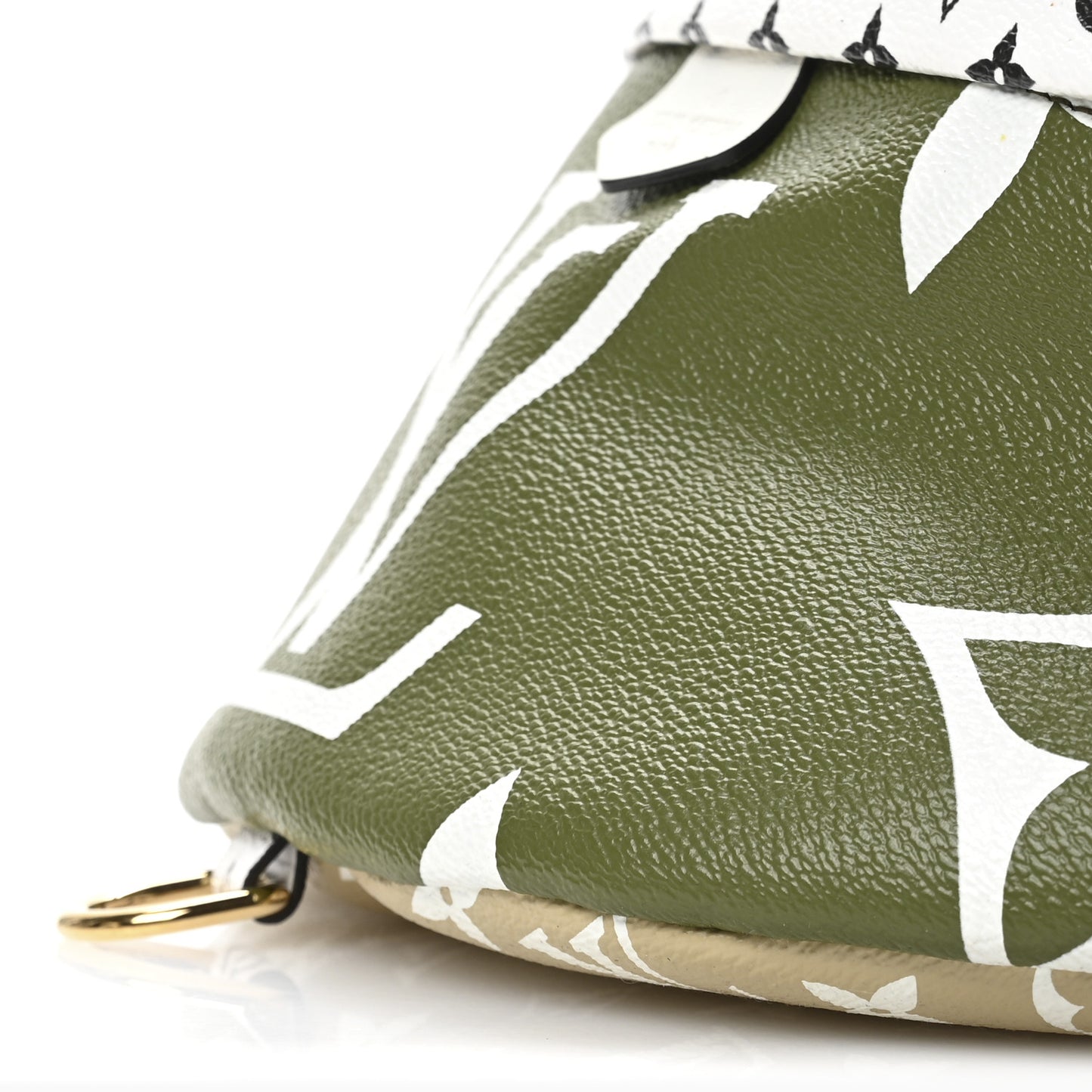 Monogram Giant Bumbag Kaki Beige