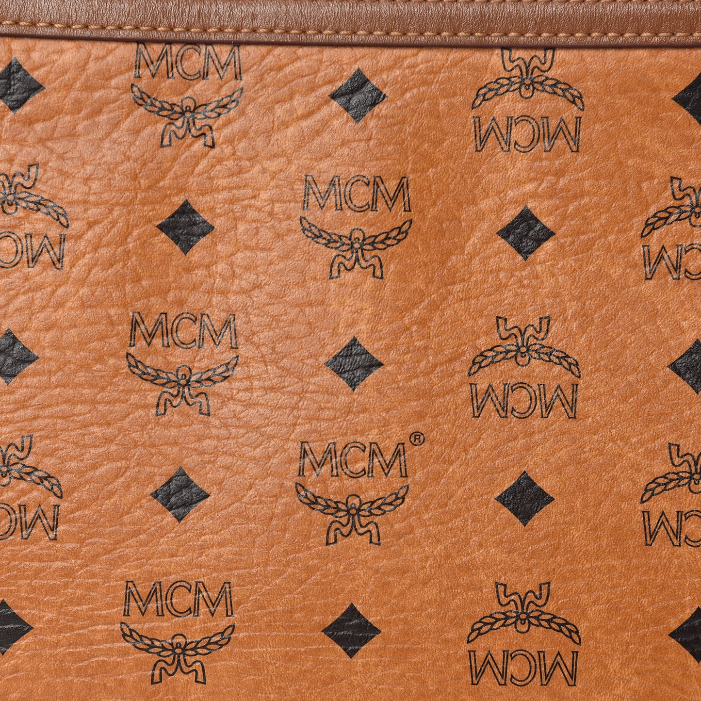 Visetos Liz Shopper Tote Pouch Cognac
