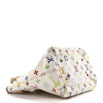 Louis Vuitton Monogram Multicolor Annie MM White 4 of 10