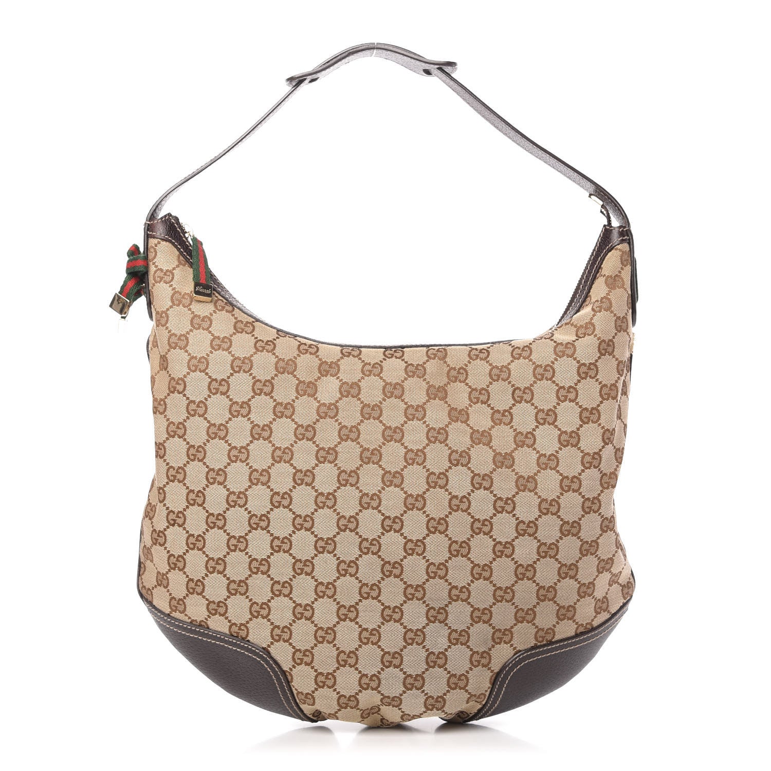 Gucci Monogram Large Princy Hobo Dark Brown 1 of 10