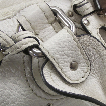 Chloe Leather Paddington Satchel Blanc 7 of 19