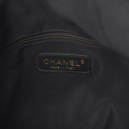Chanel Calfskin Quilted Large Chain Me Hobo Black 6 of 11