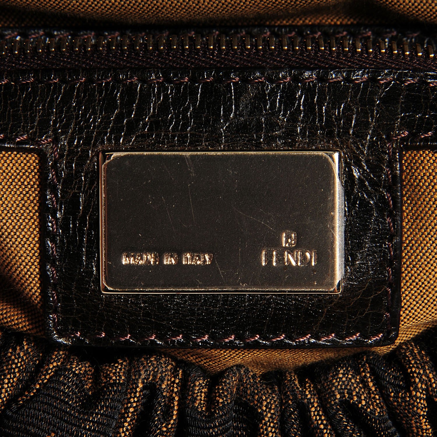 Fendi Zucca Medium Magic Bag Tobacco 6 of 9