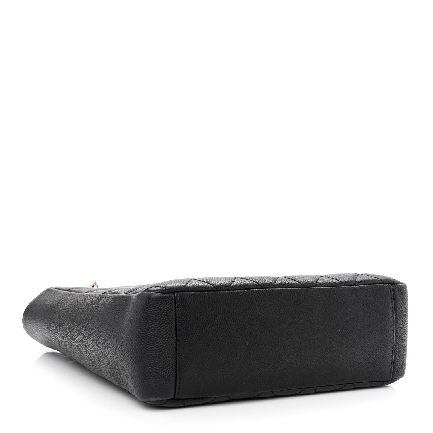 Chanel Caviar Quilted Petit Shopping Tote PST Black 4 of 13