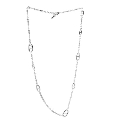 Hermes Sterling Silver Farandole Necklace 80 3 of 6