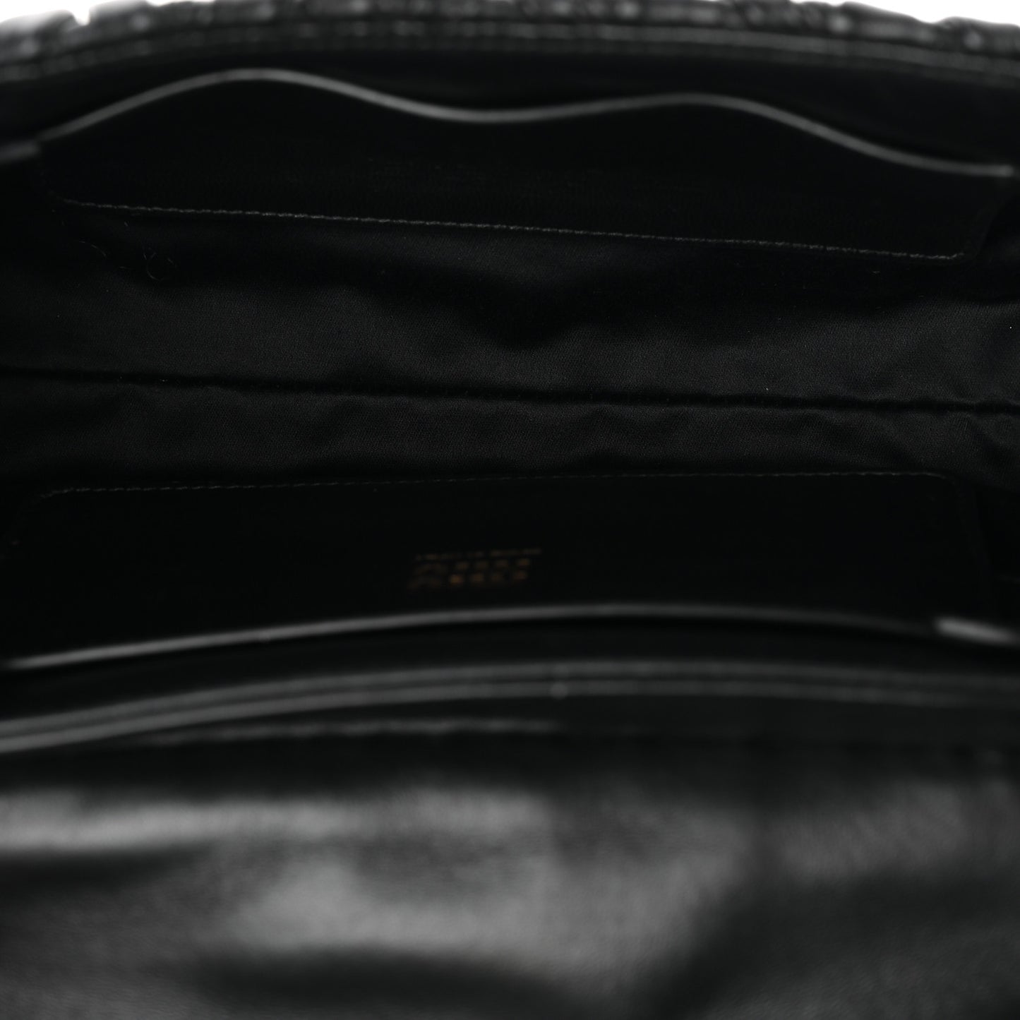 Nappa Matelasse Shoulder Bag Black