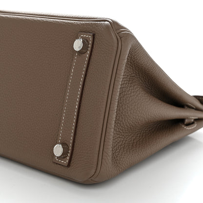 Hermes Togo Birkin 25 Etoupe 10 of 11