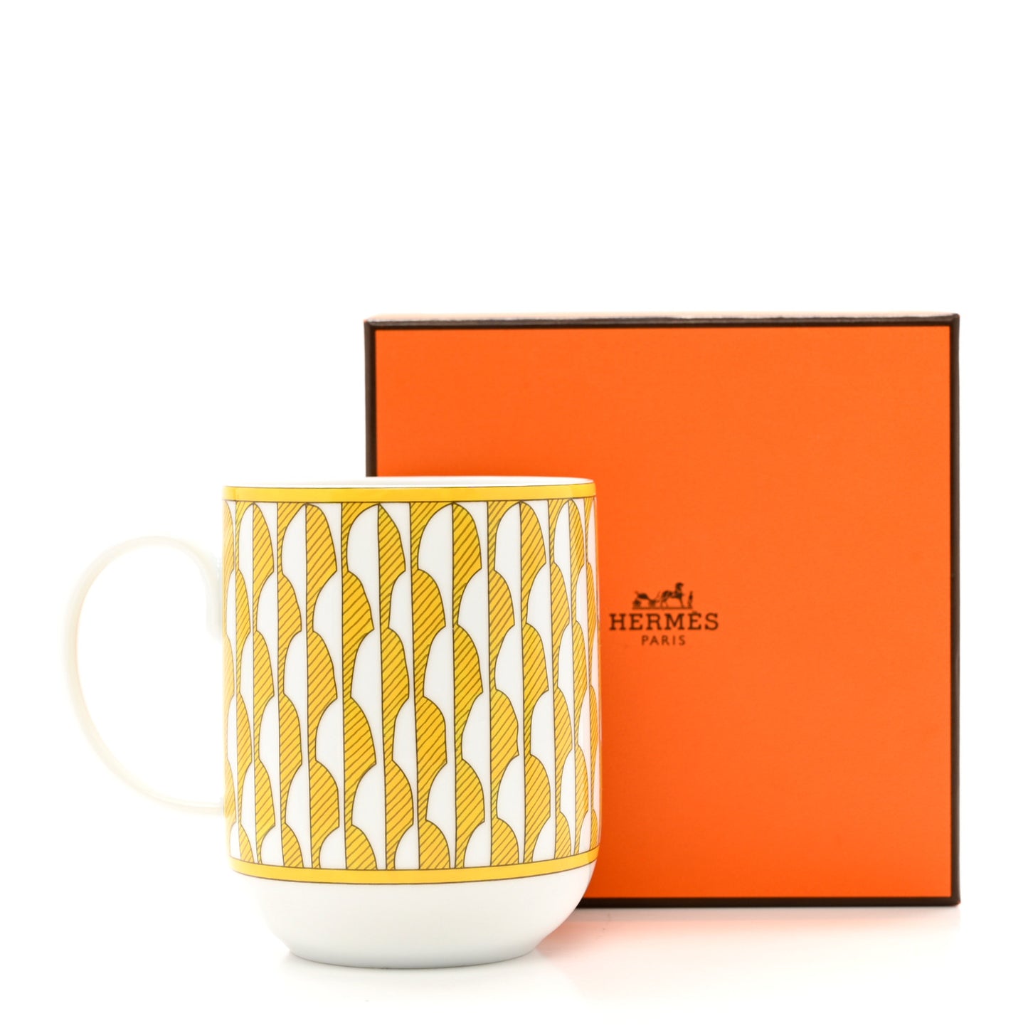 Porcelain Soleil d'Hermes Mug