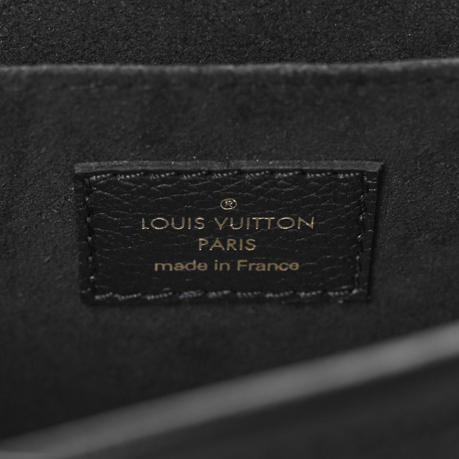 Louis Vuitton Grained Calfskin Lockme Chain Bag PM Black 6 of 10