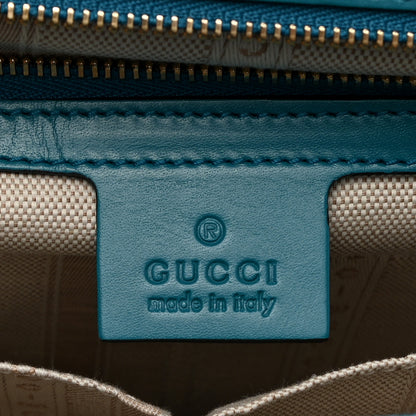 Gucci Hilary Lux Bright Diamante Clutch Deep Cobalt 7 of 11