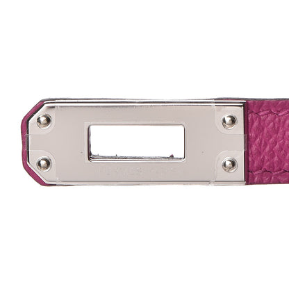 Hermes Epsom Kelly Sellier 25 Rose Pourpre 11 of 36