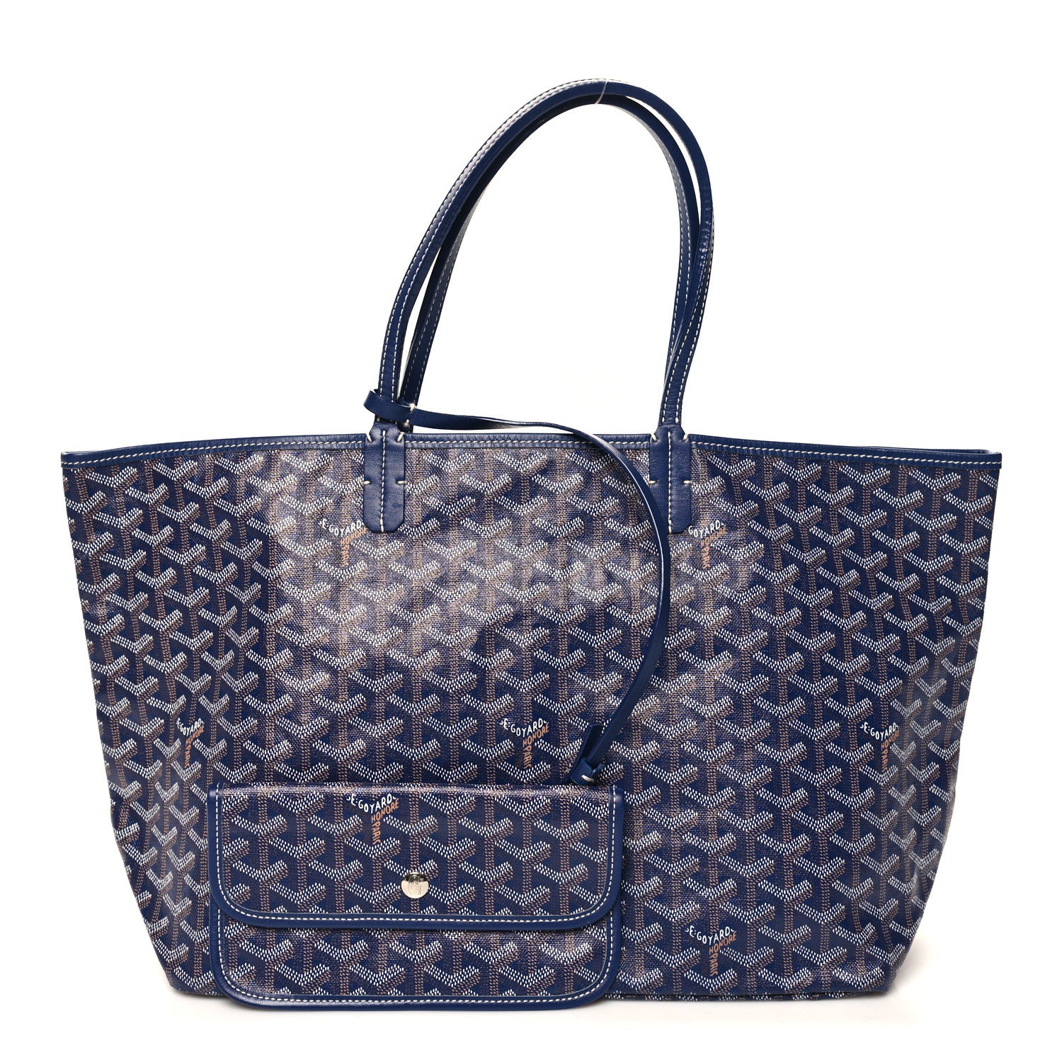 Goyard Goyardine Saint Louis PM Navy 3 of 10