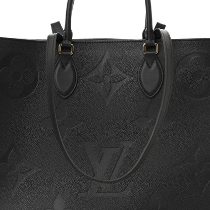 Louis Vuitton Empreinte Monogram Giant Onthego GM Black 7 of 9