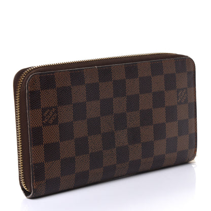 Louis Vuitton Damier Ebene Zippy Organizer Wallet 2 of 5