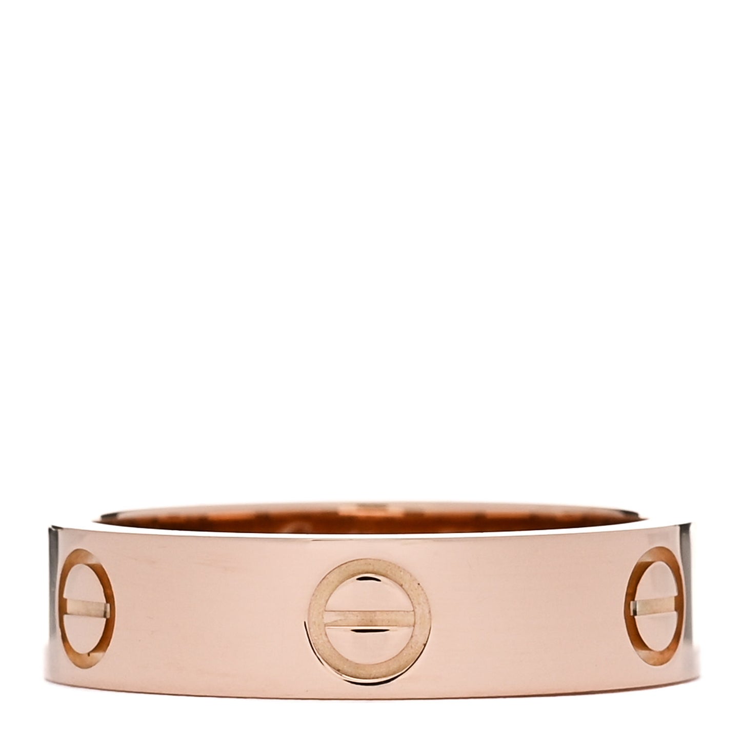 18K Pink Gold 5.5mm LOVE Ring 59 8.75