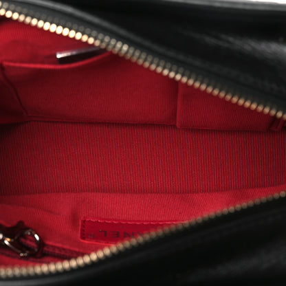 Chanel Aged Calfskin Quilted Small Gabrielle Hobo Black 5 of 10
