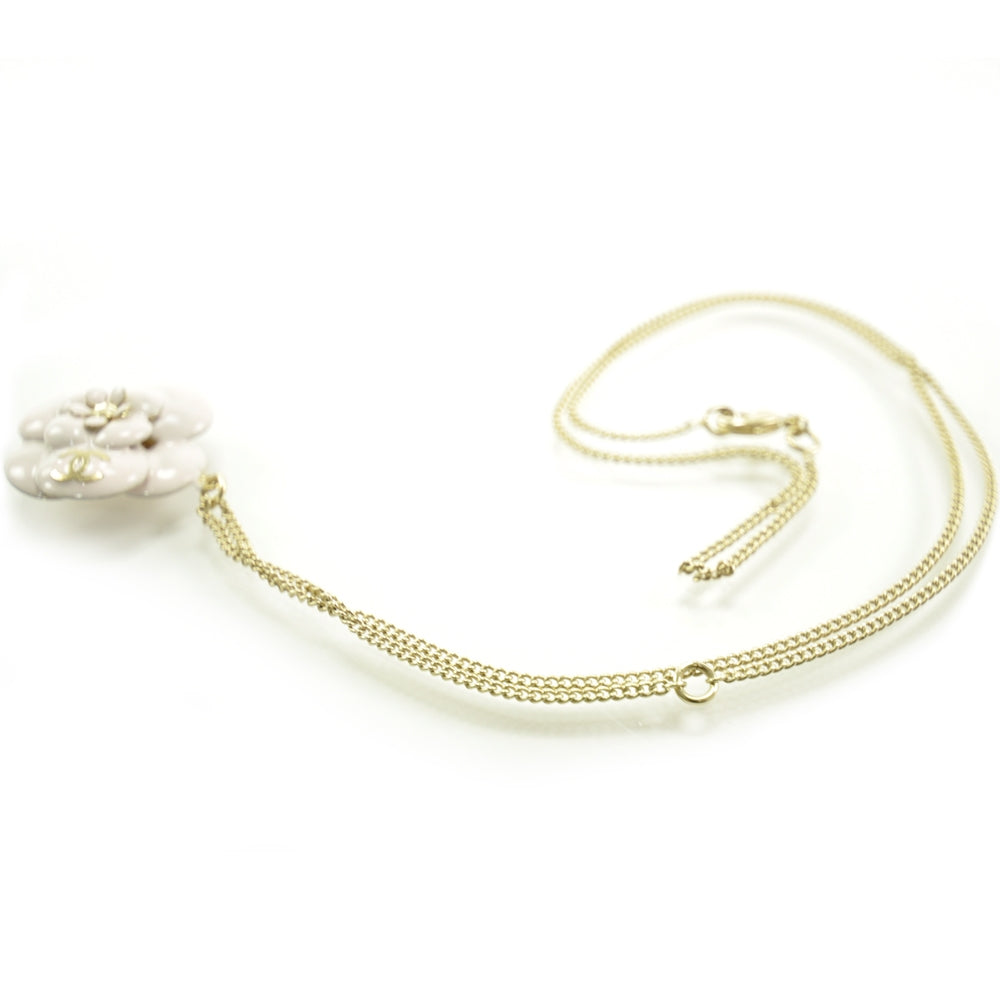 Chanel CC Camellia Flower Necklace 4 of 5