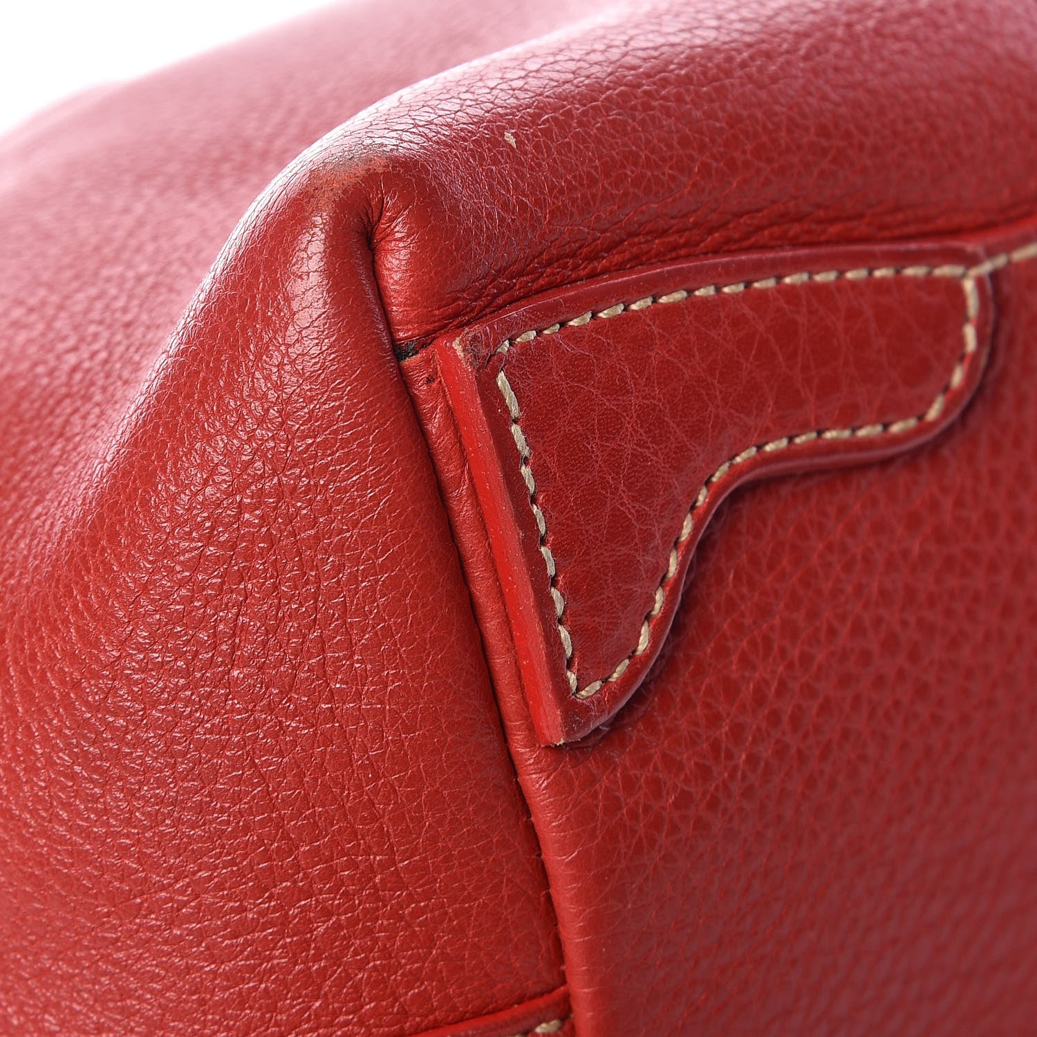 Prada Vitello Daino Rope Mini Tote Rosso 11 of 13