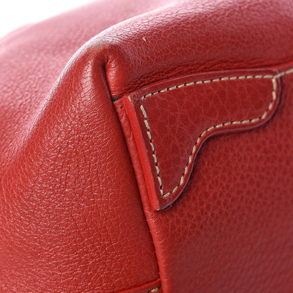 Prada Vitello Daino Rope Mini Tote Rosso 11 of 13