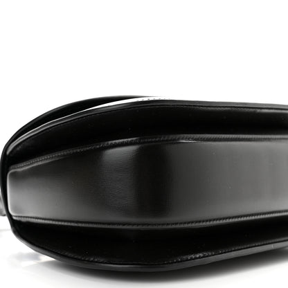 Gucci Boarded Dyana Lux Calfskin Web Monochrome Small Bamboo 1947 Top Handle Bag Black 10 of 12