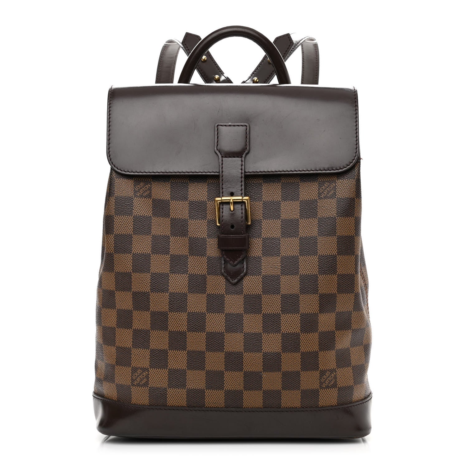 Louis Vuitton Damier Ebene Soho Backpack 1 of 18