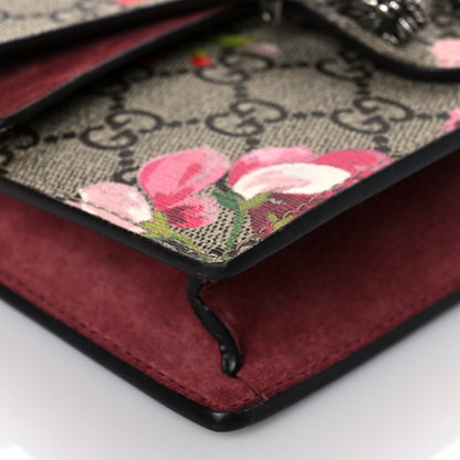 Gucci GG Supreme Monogram Blooms Super Mini Dionysus Shoulder Bag Beige Multicolor Dry Rose 8 of 9