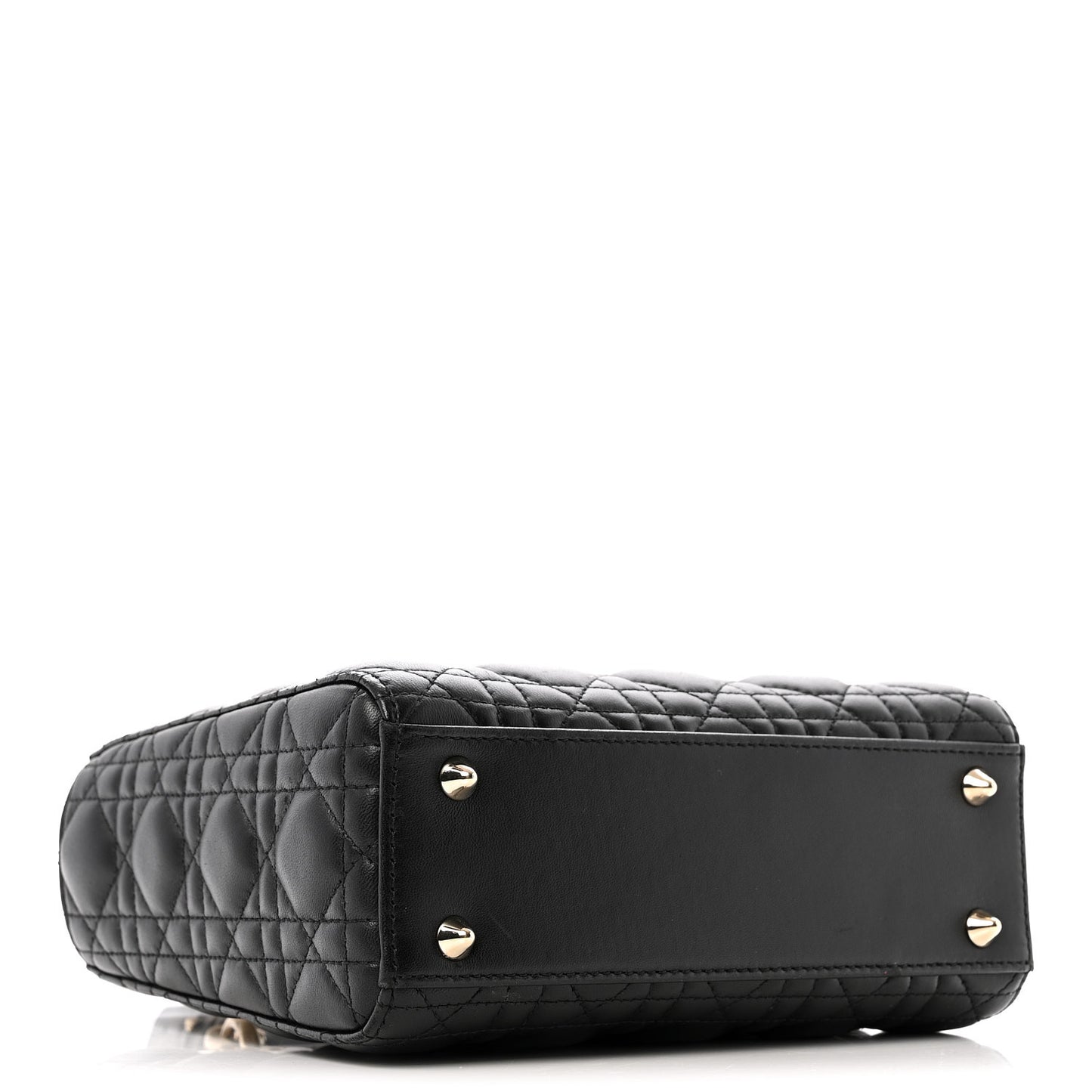 Lambskin Cannage Small My ABCDior Lady Dior Black