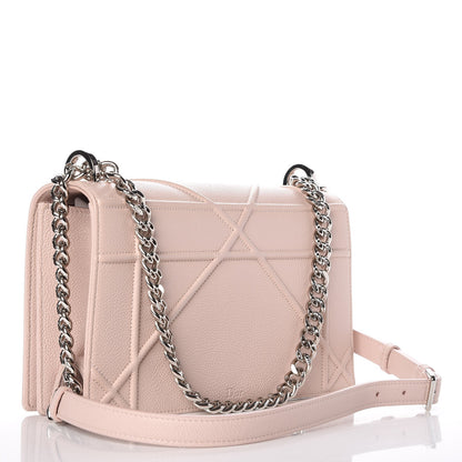 Christian Dior Grained Calfskin Cannage Medium Diorama Flap Bag Rose Poudre 3 of 8
