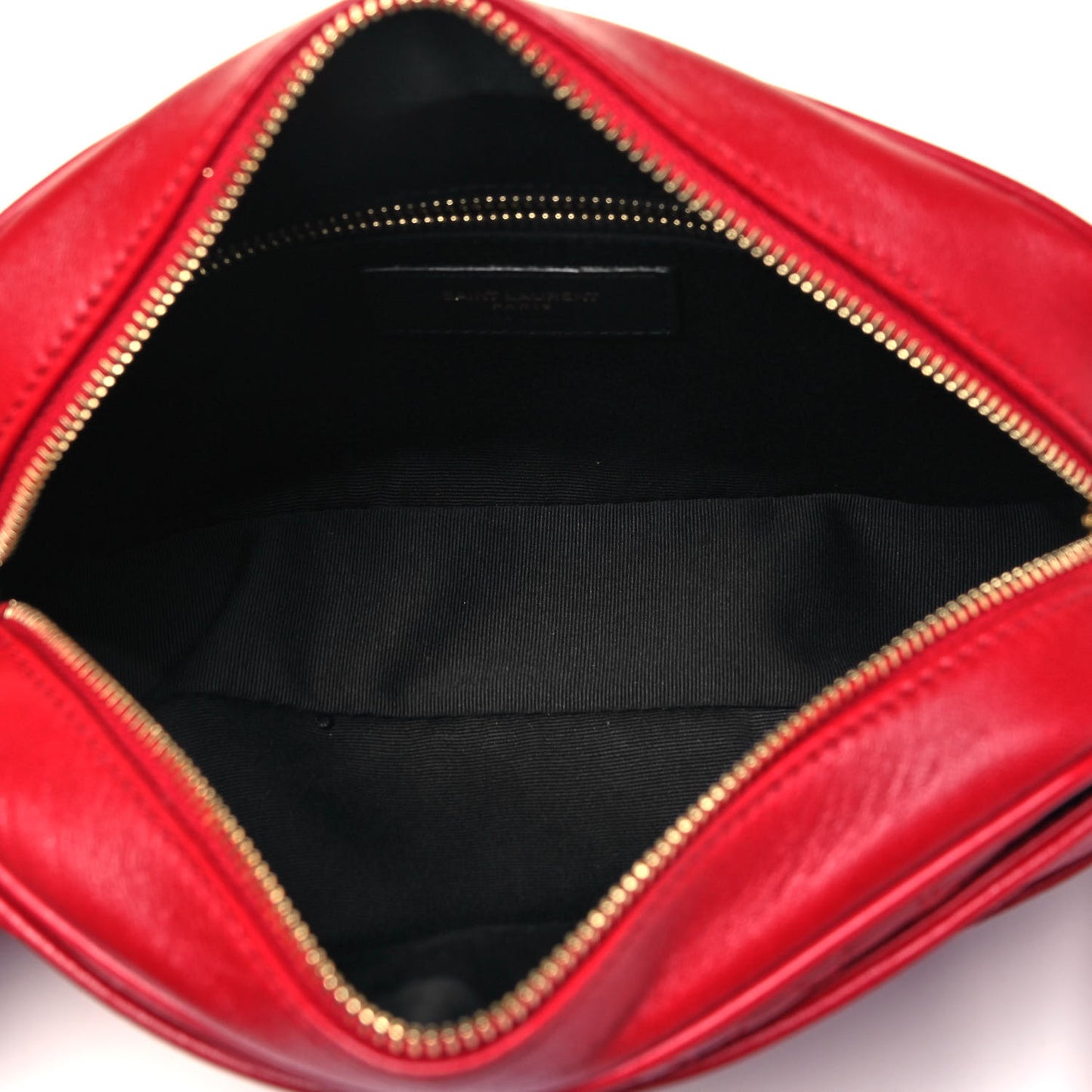 Lambskin Quilted Monogram Victoire Camera Bag Rouge Eros