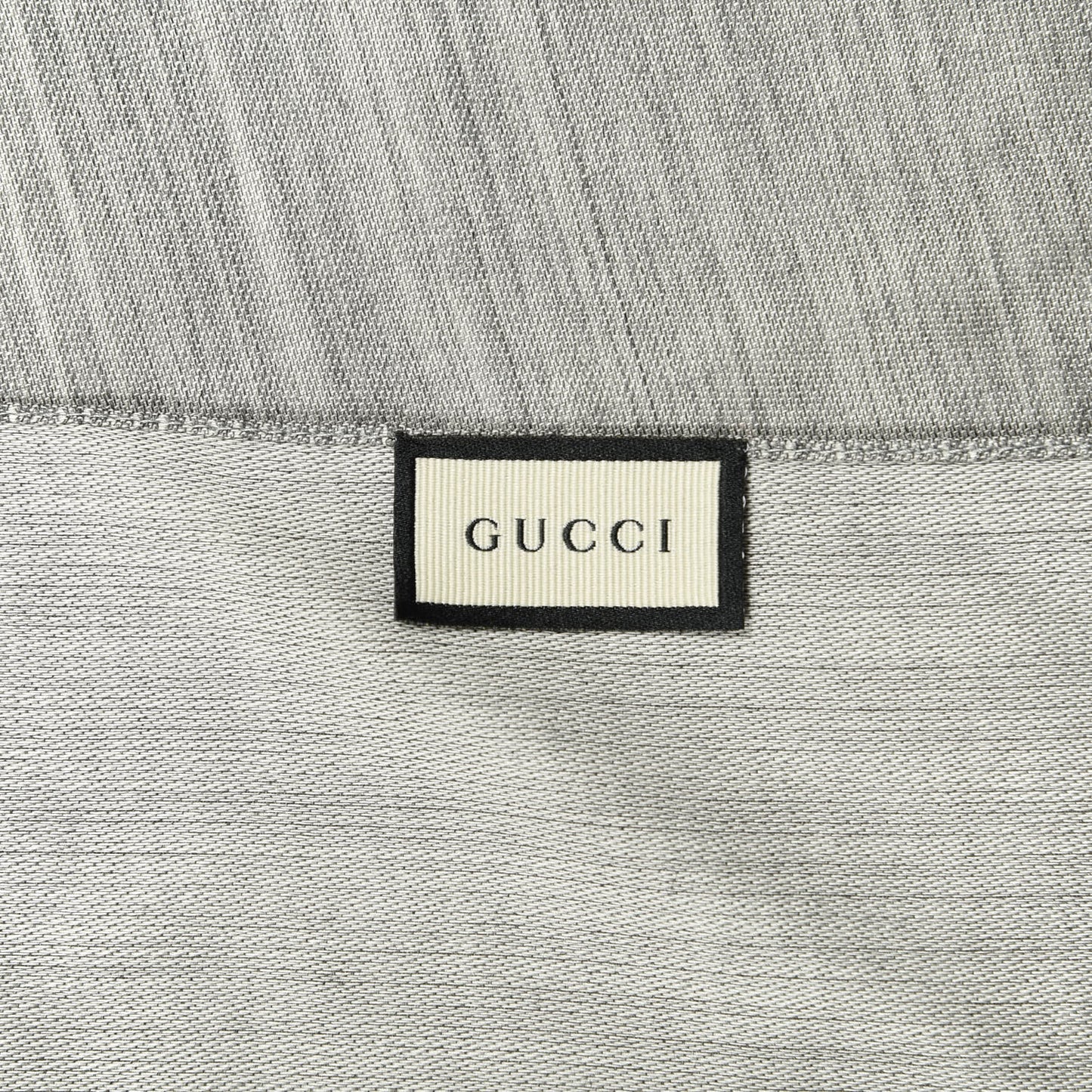 Wool Silk GG Monogram GGNat Scarf Lead