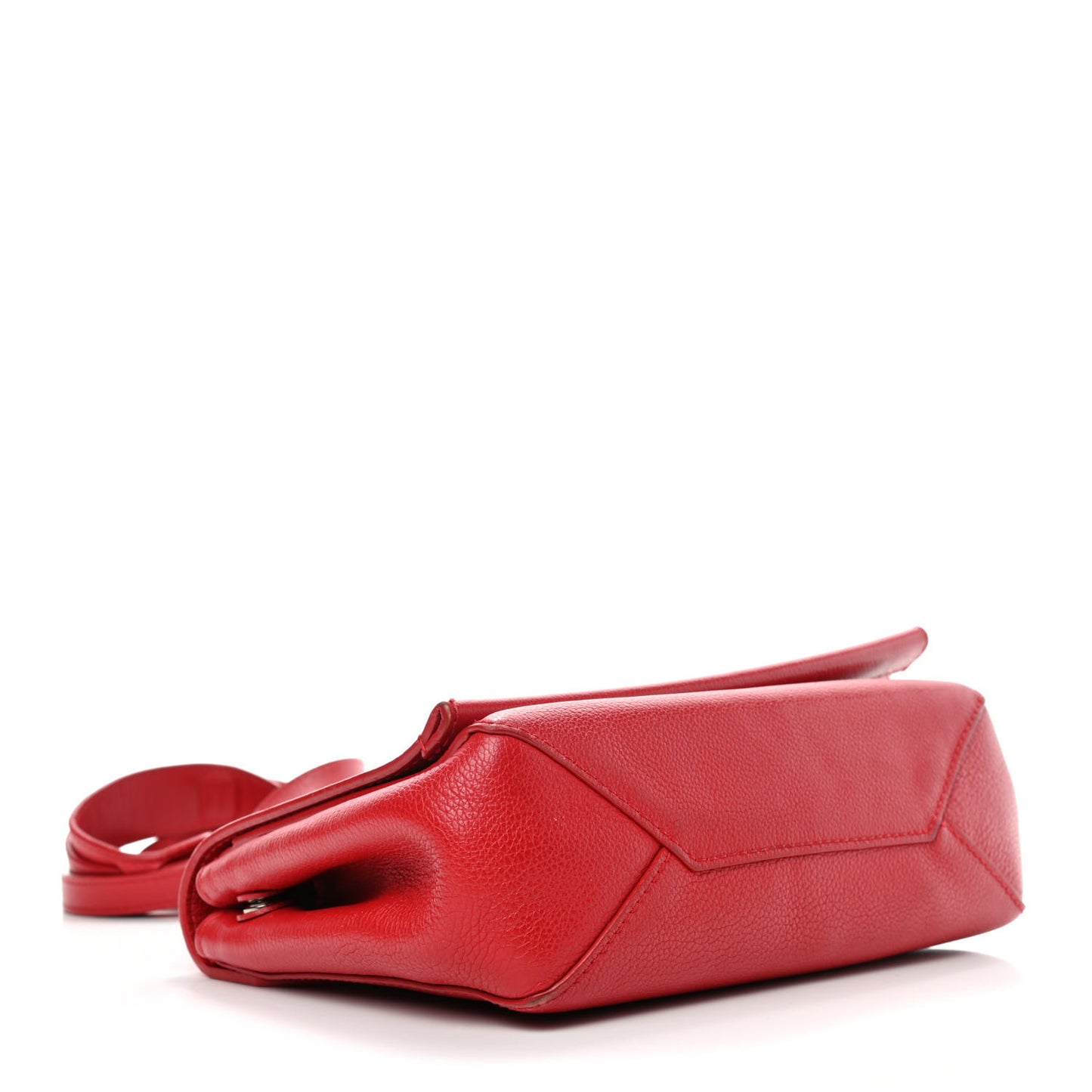Calfskin Lockme II Chain Bag BB Rubis