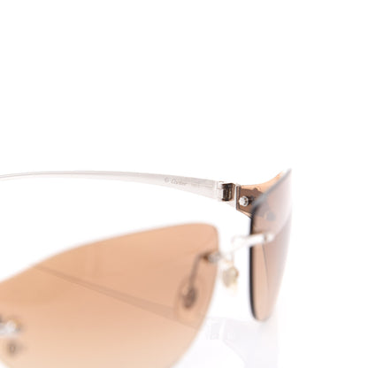 Cartier Panthere De Aviator Sunglasses Platinum 4 of 7