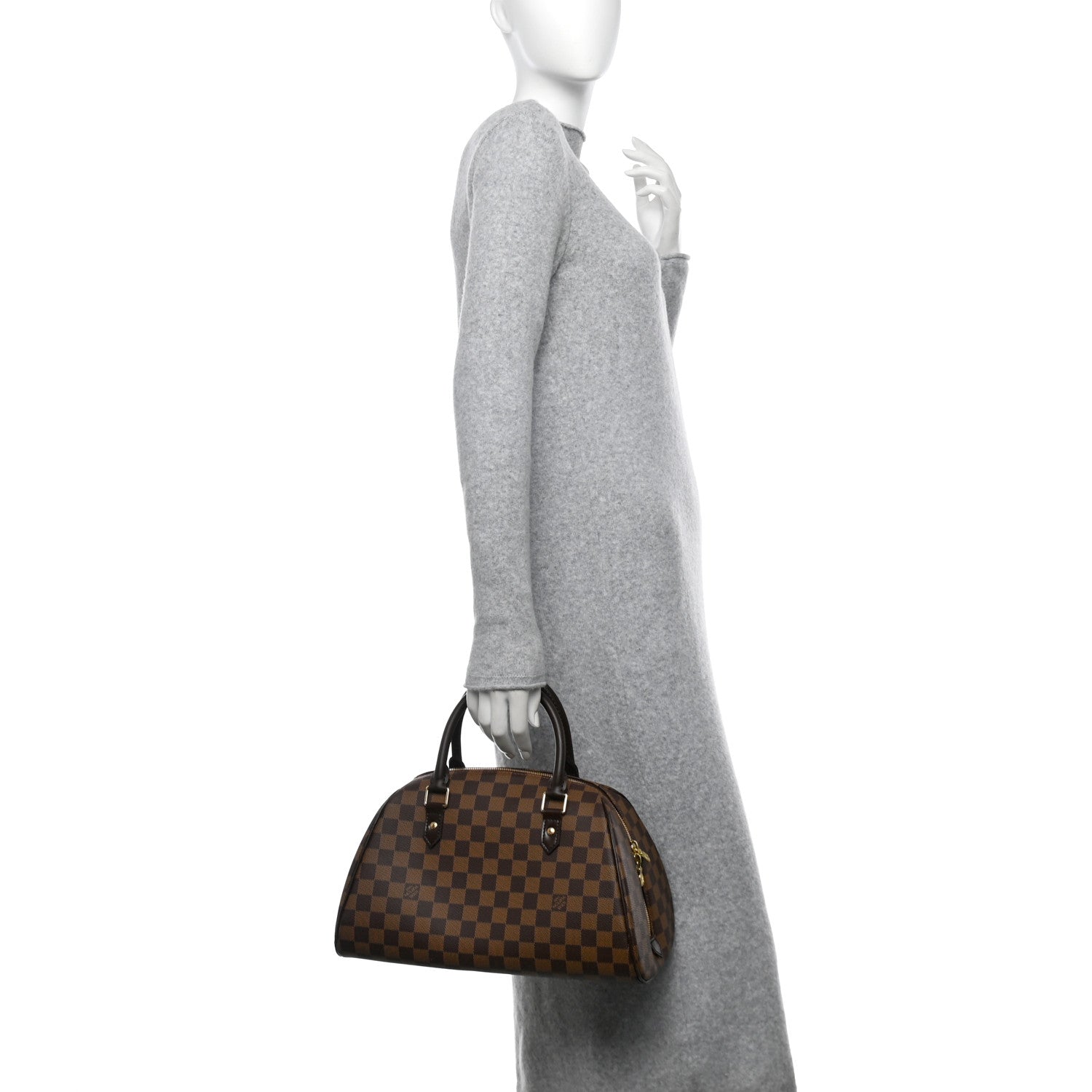 Louis Vuitton Damier Ebene Ribera MM 2 of 9