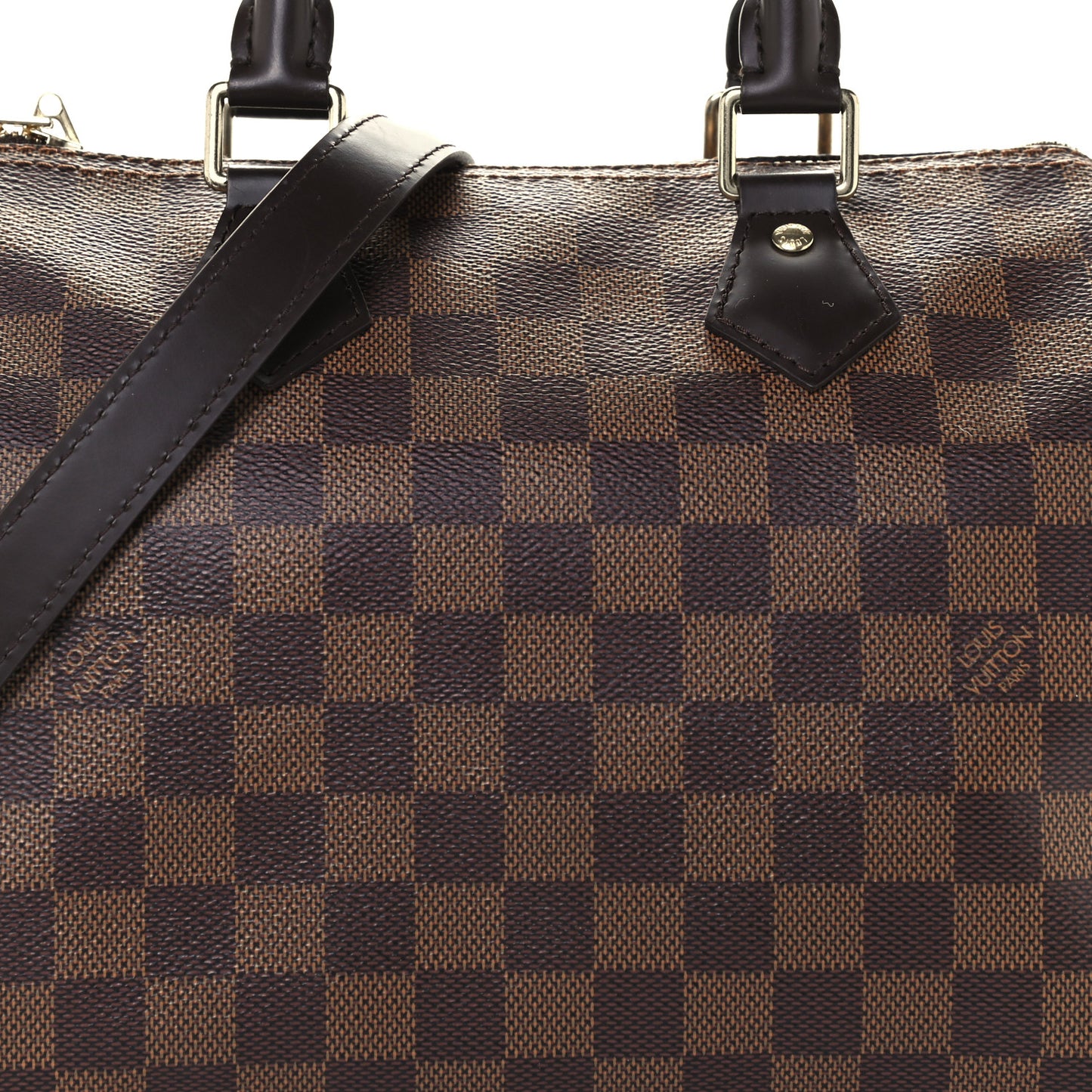 Damier Ebene Speedy Bandouliere 25