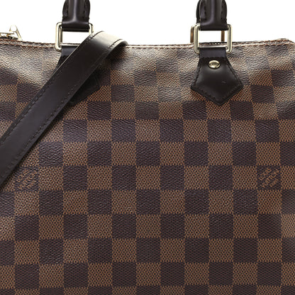 Louis Vuitton Damier Ebene Speedy Bandouliere 25 8 of 10