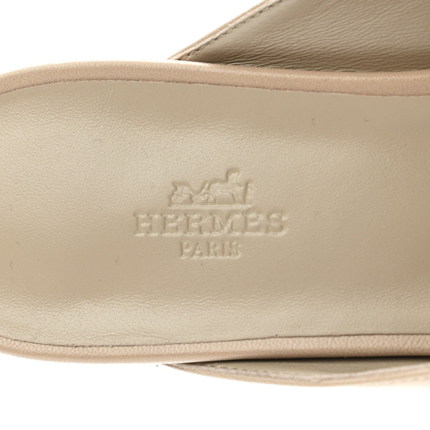 Hermes Calfskin Oz Mules 41 Blanc Gomme 7 of 10