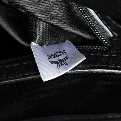 MCM Visetos Medium Stark Backpack Black 6 of 15