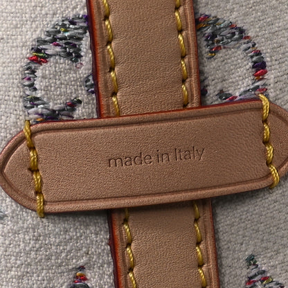 Louis Vuitton Monogram Jacquard CarryAll PM Multicolor Beige 8 of 12