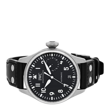 IWC Stainless Steel Calfskin 46mm Schaffhausen Pilot Automatic Watch Black IW501001 2 of 5