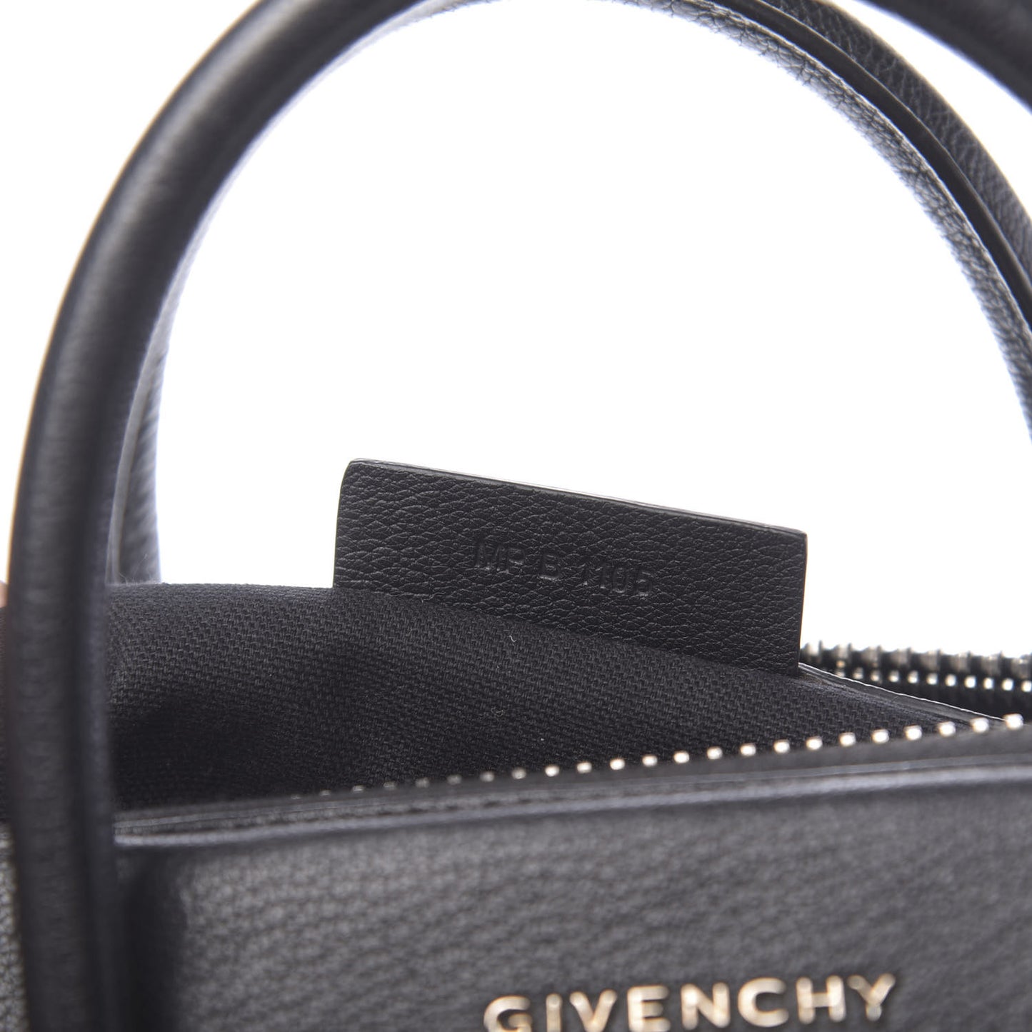 Sugar Goatskin Medium Antigona Black