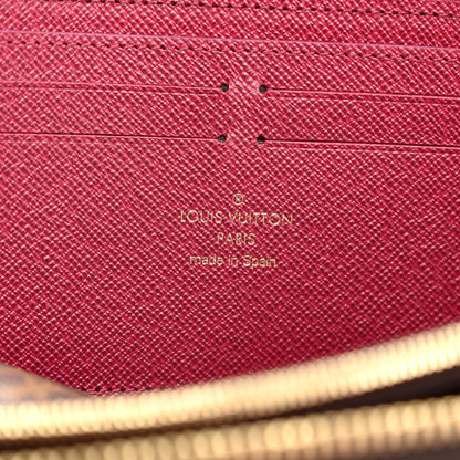 Louis Vuitton Monogram Clemence Wallet Fuchsia 6 of 6