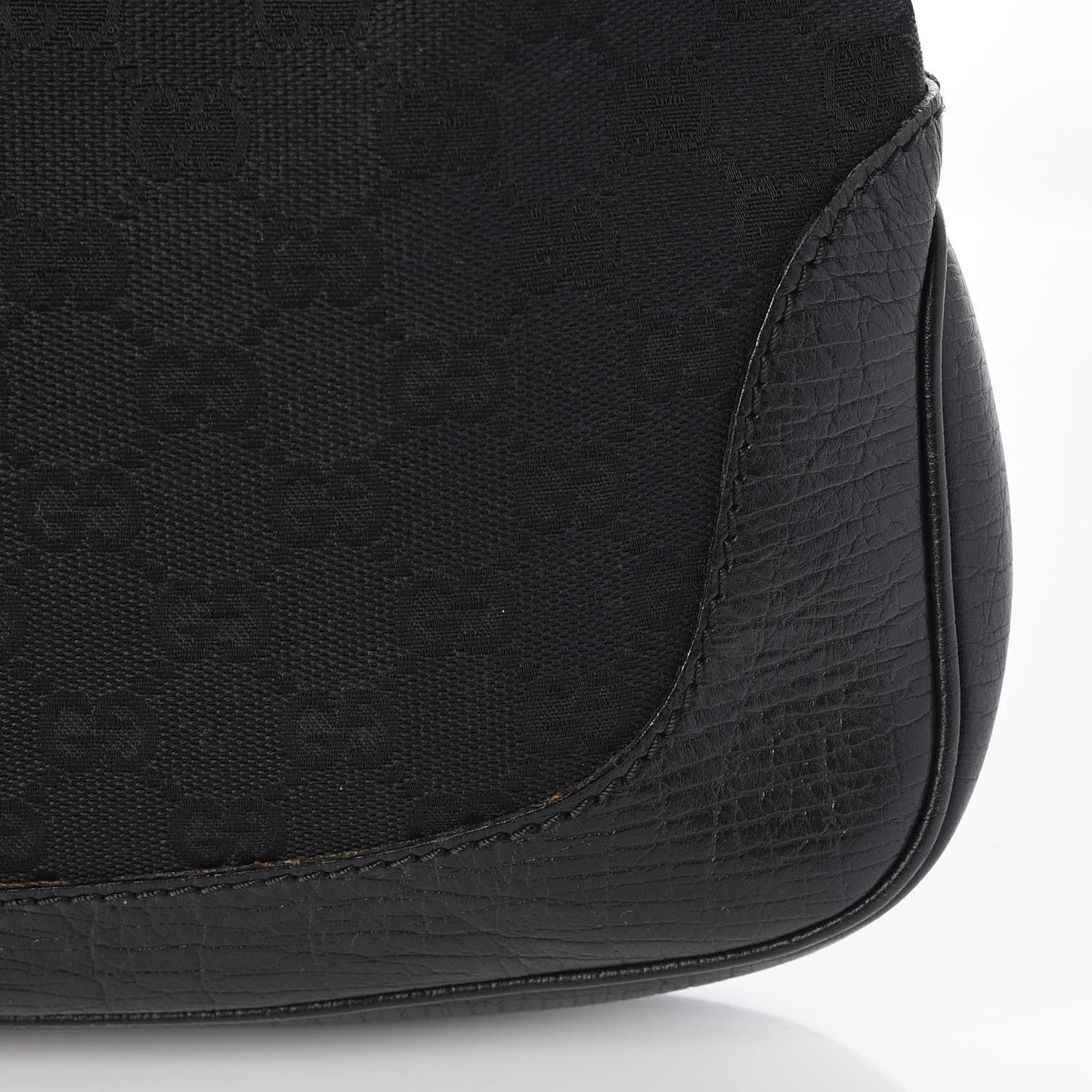 Monogram Small Jackie O Hobo Black