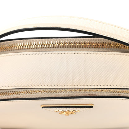 Prada Saffiano Lux Odette Crossbody White 12 of 14