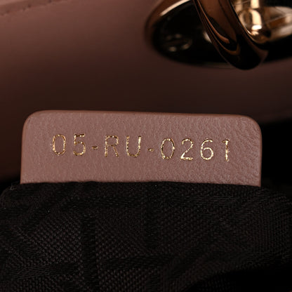 Christian Dior Lambskin Cannage Small My ABCDior Lady Dior Fard 7 of 11