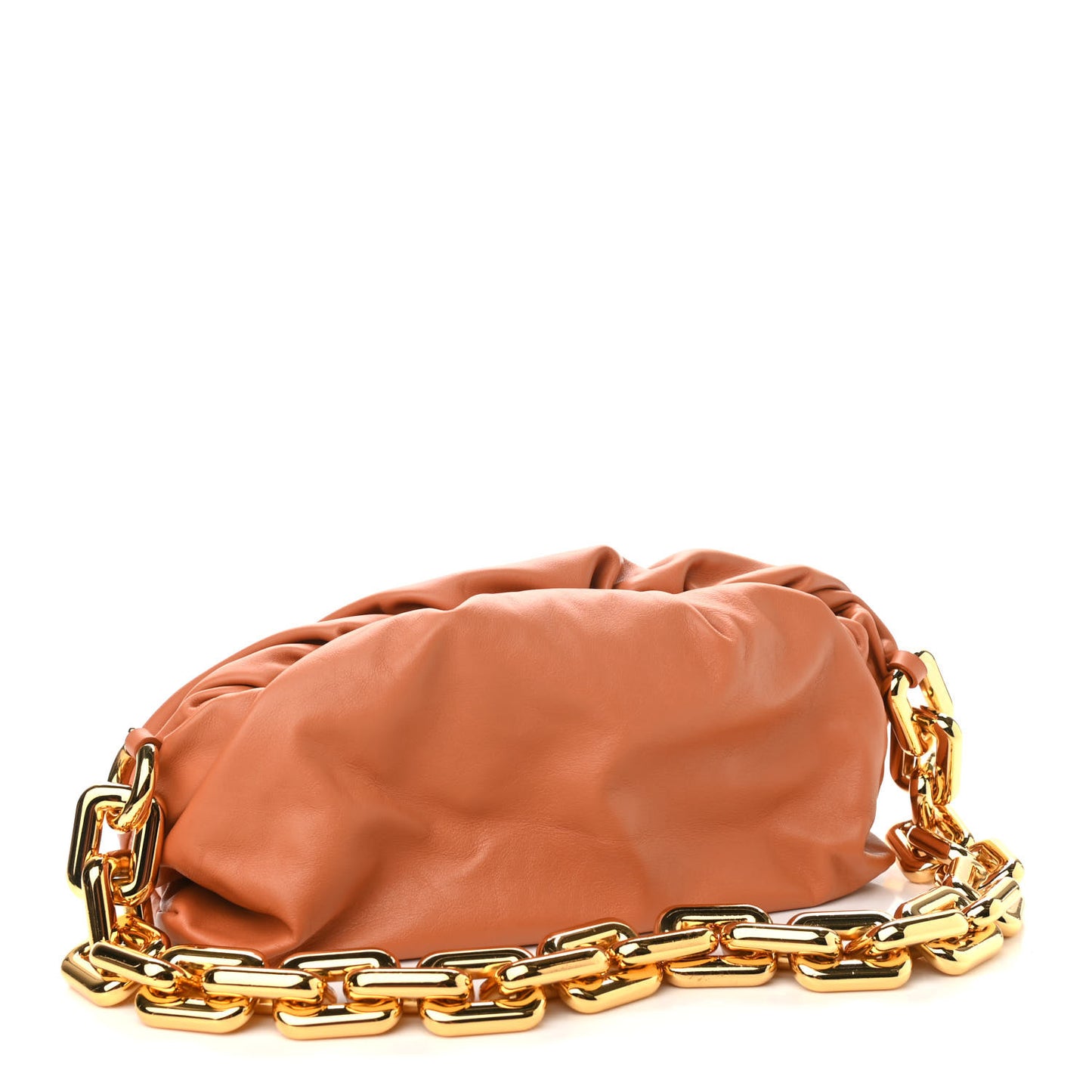 Calfskin The Pouch Chain Clay